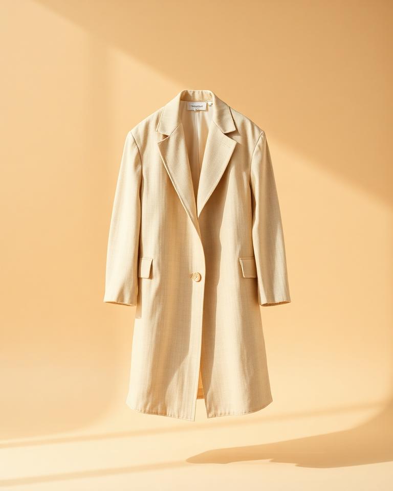 COS Oversized linen blazer